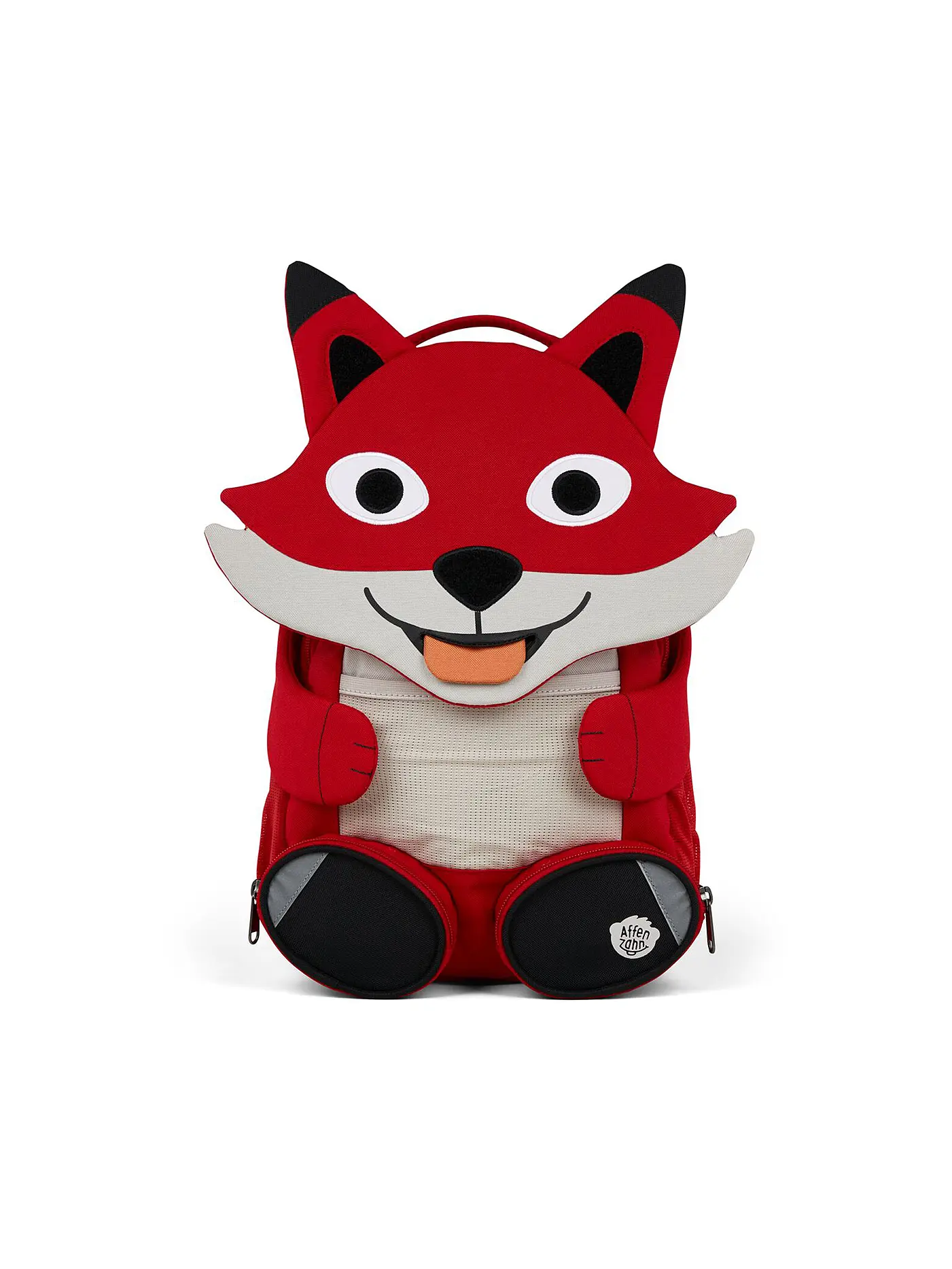 AFFENZAHN | Kinder Rucksack Große Freunde - Otter | rot